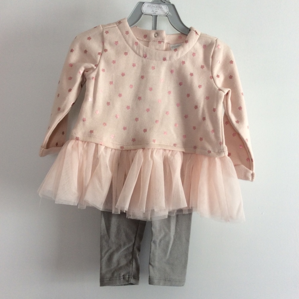 NEW Kyle & Deena Toddler two piece set 12 months